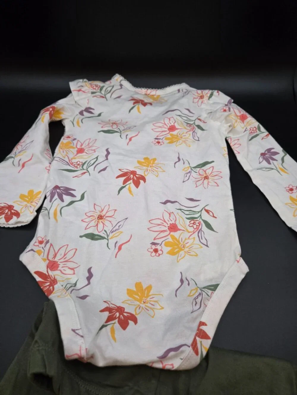 Carter's Girl's 2 Piece Fall/Winter Long Sleeve Snap-Up/Pant Set 24 Mo-NWOT